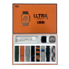 Y80 Ultra Smartwatch with 8 Strap