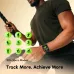 Oraimo Watch 6N feature graphic highlighting route tracking and activity monitoring during outdoor workouts.