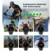 Multi-sport promotional view of the Weofly Conquer 3 demonstrating activity modes and performance tracking.