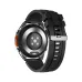 Rear view of the black Weofly Conquer 3 highlighting its sensor array and buckle strap.