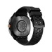 Rear-angle view of the Weofly Vive 2 highlighting its heart rate sensor module and strap buckle.