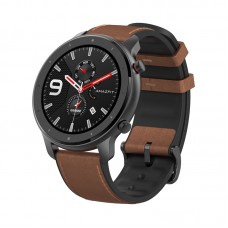 Amazfit GTR 47mm Aluminium Alloy Black & Brown Smart Watch (Global Version)