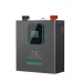 Front view of MARSARIVA MR-LFP24-100-WMT 100Ah Lithium Battery showing terminal layout and display panel.