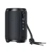 Acefast K12 Air compact black Bluetooth speaker featuring integrated control buttons and attached carrying strap.
