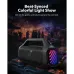 Anker Soundcore Boom 3i Portable Bluetooth Speaker colourful light show