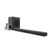 Awei KT22 Bluetooth Soundbar Speaker, front view showing slim soundbar with matching wireless subwoofer unit