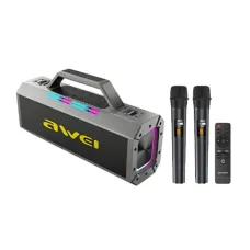 Awei KT8 Karaoke Wireless Speaker with Dual Microphone