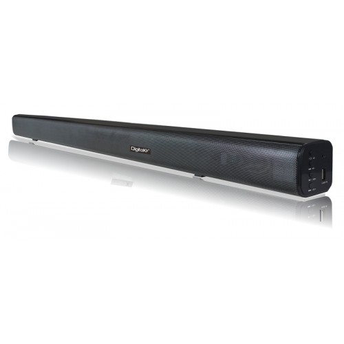 DigitalX XS6 Bluetooth Single Soundbar Black (24w)