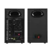 Rear view of the Edifier MR3 2:0 Bluetooth Studio Monitor Speaker in black highlighting control panel and connectivity ports.