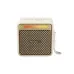 Fantech BS164 NeraBox Retro Style Portable Bluetooth Speaker in Matte Black and Gold Accent with Carrying Strap Front View