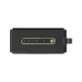 Fantech Finecoustic FBS2 Retro Portable Bluetooth Speaker Front View in Matte Black with Premium Gold Accent Trim