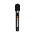 Close-up of Fantech NeraParty NP03 Bluetooth Speaker wireless microphone with sleek metallic body and orange button.
