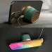 HiFuture Mega S Portable Bluetooth Speaker attached to a smartphone for magnetic wireless use