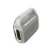 HiFuture MusicBox 200 Portable Bluetooth Speaker top angle view of silver colour