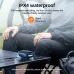 Lifestyle outdoor view of the Hoco HC35 Fun Outdoor Riding Bluetooth Speaker placed on a wet table.