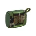 Squad JBL Go 5 portable Bluetooth speaker with fabric design, bold logo, and built-in loop handle