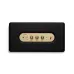 Marshall Stanmore III Bluetooth Speaker top view highlighting control knobs and gold panel design
