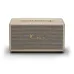 Marshall Stanmore III Bluetooth Speaker front view in cream color showcasing textured grille and branding