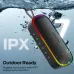 The Monster S150 Plus Portable Bluetooth Speaker is shown underwater, highlighting its rugged IPX7 waterproof design.