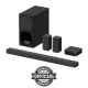 Sony HT-S40R 5.1ch 600W Dolby Audio Soundbar with Wireless Rear Speaker Home Theater System