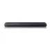 Front view of Xtreme STAR Soundbar showing sleek mesh grille, AUX display, and top control buttons.
