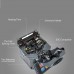 FiberFox Mini 5C+ Core to Core 6 Motors Set Splicer Machine