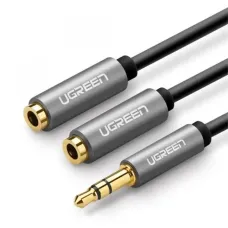 UGREEN AV123 3.5mm Male to 2x 3.5mm Female Audio Port Splitter Cable #10532