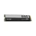 Lexar NM990 M.2 2280 PCIe Gen5x4 NVMe SSD with sleek design and metallic heat spreader for high-speed storage