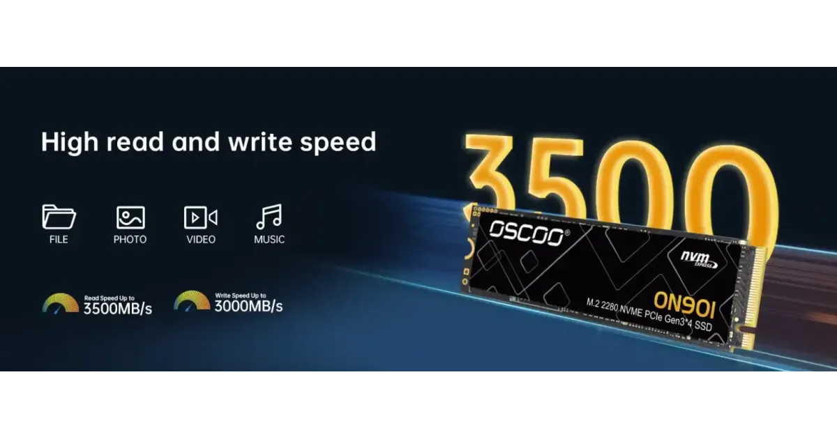 OSCOO ON901 512GB M.2 SSD Price in Bangladesh | Star Tech