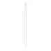 Front view of slim white hoco stylus pen with LED indicators and smooth minimalist design