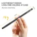 Lightweight stylus pen with alloy body, 14g weight, 6.24-inch length, slim grip design for comfortable long-time use