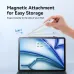 JR-BP561 stylus magnetically attaches to tablet for easy storage and charging, offering convenient snap-on design