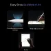Promotional view of Xiaomi Focus Pen Pro highlighting pressure settings, screen-off writing, and scribe function.
