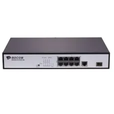 FGP-1031 10-Port Fast Ethernet PoE Switch, 2 x Uplink Gigabit RJ45, 8 PoE  Outputs, 120W PoE Power Budget - LevelOne