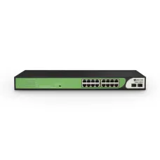 BDCOM S1500-16P2S 16-Port Unmanaged PoE Switch