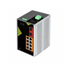 Genata GNT-IS310DH2-P 10-Port Gigabit PoE Cloud Managed Industrial Switch