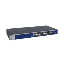 NETGEAR XS724EM 24-Port 10G/Multi-Gigabit Plus Managed Rackmount Switch With 2 Dedicated SFP+ Ports