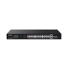 Tenda TEG1128P-24-410W 26 Port Gigabit PoE Switch With SFP Port