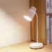 YAGE YG-T119C Rechargeable Table Lamp on a desk showing bright light
