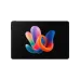Top-down view of the Black Shark Pad 7 Pro tablet screen displaying a vibrant, abstract, colorful 3D wallpaper.