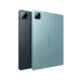 Side-by-side back view of the Black Shark Pad 7 Pro in dark grey and light blue, showcasing the dual-camera setup.