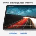 Galaxy Tab S11 Ultra displays a vivid night scene, highlighting 8,400mAh battery that supports up to 18 hours of video playback.