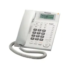 Panasonic KX-TS880MX WHITE Corded Telephone Set With Display