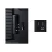 Rear panel view of Samsung 65U8500H 65 inch Crystal 4K UHD LED Smart TV showing ports and mounting design