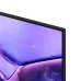 Side profile of the Samsung 55U8510F TV highlighting ultra-slim design, textured back panel, and sturdy base stand.