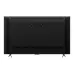 TCL 55C6KS rear view with textured panel, dual speaker vents, wall mount support and sturdy dual stand legs