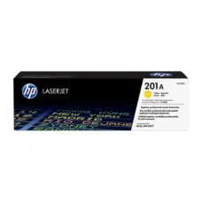 HP 201A Yellow Original LaserJet Toner Cartridge For CLJ 252N Printer (Bundle With Full Set)