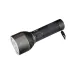 Xiaomi NEXTOOL NE0126 NATO outdoor flashlight angled view showing powerful head, textured grip, power button, and wrist strap.