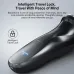 Close-up of Enchen BlackStone 3 Shaver with intelligent travel lock feature preventing accidental activation during travel.