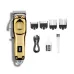 Kemei KM-2628 Hair Trimmer Showing Comb and cable